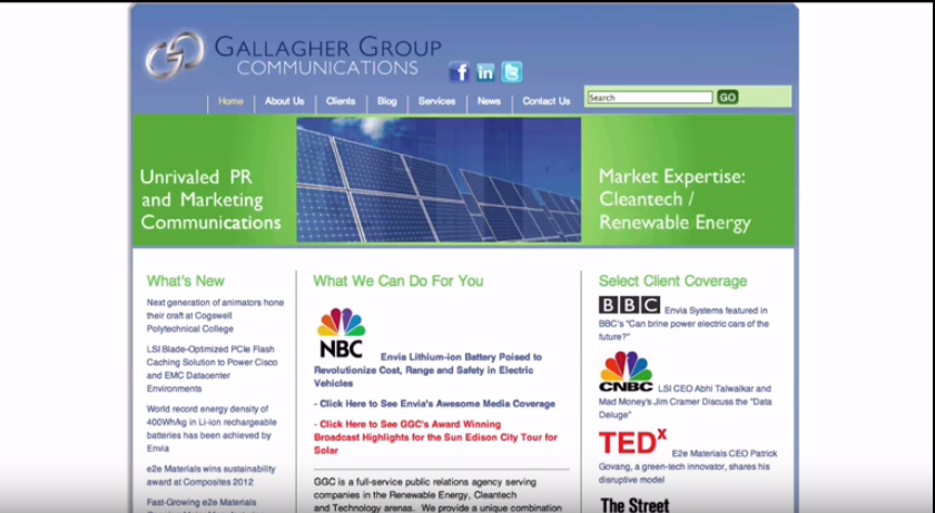 Website with no imagery