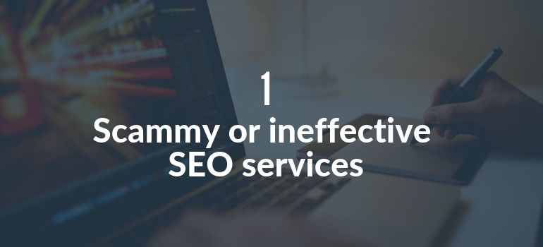 Digital marketing scams