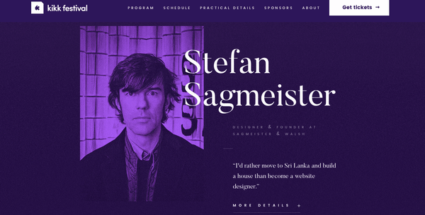 2016 Kikk Festival CSS animation example