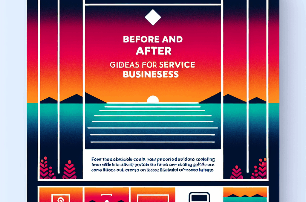 Before and After Gallery Ideas for Service Businesses