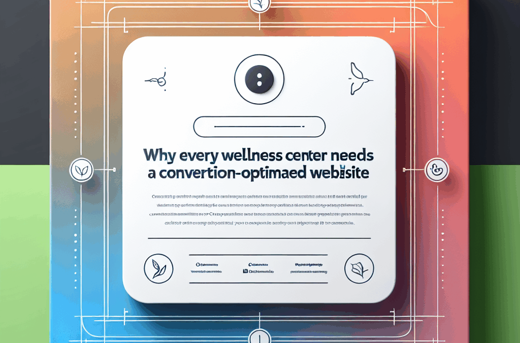 Why Every Wellness Center Needs a Conversion-Optimized Website