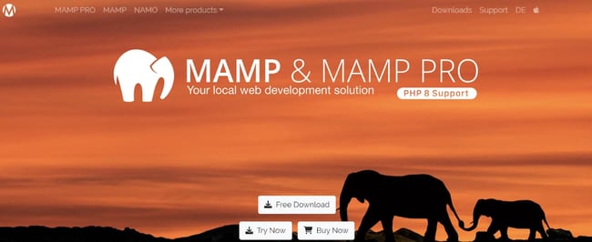 MAMP Development Environment