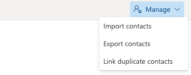Export from Outlook