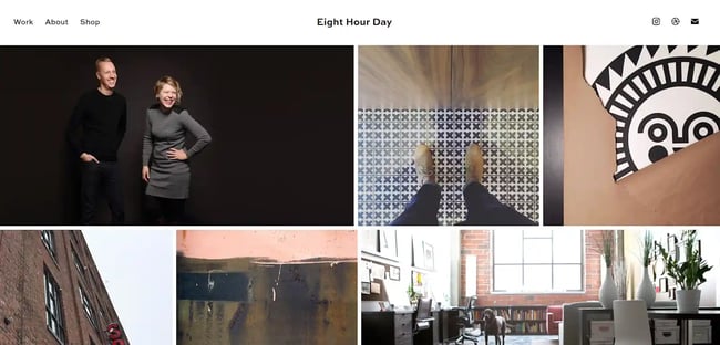 About Us Page Examples - Eight Hour Day