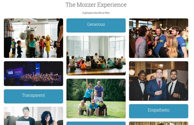 About Us Page Examples - Moz