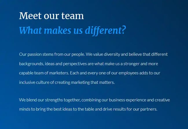 About Us Page Examples - Kuno Creative
