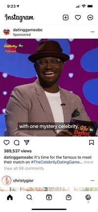 Instagram feed video example
